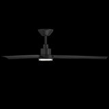 Bolo Smart Fan Matte Black By Modern Forms - Side View
