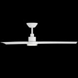 Bolo Smart Fan Matte White By Modern Forms - Side View