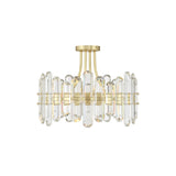 Bolton Semi Flush Mount 20.75'' Aged Brass