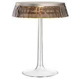 Bon Jour Table Lamp Fume Matt Chrome By Flos