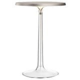 Bon Jour Table Lamp No Crown Matt Chrome By Flos
