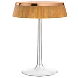 Bon Jour Table Lamp Rattan Copper By Flos