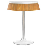Bon Jour Table Lamp Rattan White By Flos