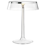 Bon Jour Table Lamp Transparent Chrome By Flos