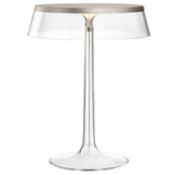 Bon Jour Table Lamp Transparent Matt Chrome By Flos