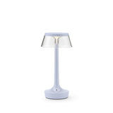 Bon Jour Unplugged Table Lamp Transparent Fade Blue By Flos