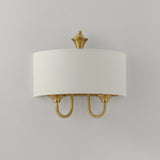 Bongo 1-Light Wall Sconce Natural Aged Brass by Maxim Lighting