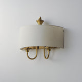 Bongo 1-Light Wall Sconce Natural Aged Brass by Maxim Lighting