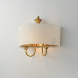 Bongo 1-Light Wall Sconce Natural Aged Brass by Maxim Lighting