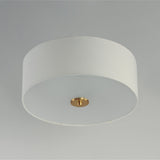 Bongo 3-Light Flush Mount Natural Aged Brass by Maxim Lighting