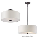 Bongo Pendant / Semi-Flush Mount Oil Rubbed Bronze by Maxim Lighting