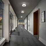 Bonham 4CCT Flush Mount By WAC Lighting Lifestyle View