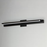 Bookkeeper LED Wall Light Black Medium By ET2 Side View