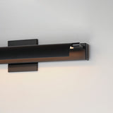 Bookkeeper LED Wall Light Small Black By ET2 Detailed View