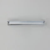 Bookkeeper LED Wall Light Small Polished Chrome By ET2 Front View