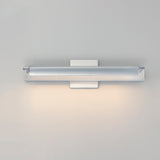 Bookkeeper LED Wall Light Small Polished Chrome With Light By ET2 Front View