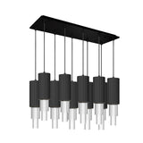 Bordeaux Multilight Pendant — 10, Matte Black