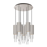 Bordeaux Multilight Pendant — 9, Brushed Nickel
