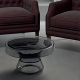 Borsea Side Table Peacock Green Small By Di Glass