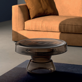 Borsea Side Table Smoked Small By Di Glass