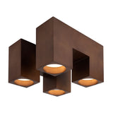 Bosco Cluster Flush Mount — Walnut