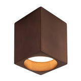 Bosco Flush Mount — 5 Inch (7 Inch Height), Walnut