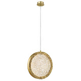 Bottega Pendant Light 6 Inch Polished Brass By Avenue Lighting Main View 2