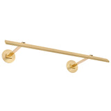 Botto Picture Light Medium Hand Rubbed Antique Brass By Visual Comfort Modern - Side View2