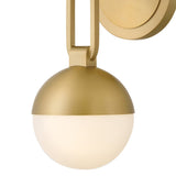 Bowie Sconce - Lacquered Brass