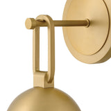 Bowie Sconce - Lacquered Brass