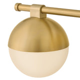 Bowie Vanity - 3 Lights Lacquered Brass