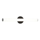 Bowie Vanity Light 24 Inch Matte Black