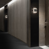 Boxie Outdoor Wall Light By Modern Forms Side View