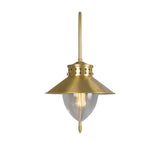 Boyd 1 Arm Wall Light - Antique Brass