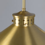Boyd 1 Arm Wall Light - Antique Brass