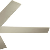 Brahm Ceiling Fan Brushed Stainless Steel By Kichler - Side View