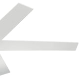 Brahm Ceiling Fan Matte White By Kichler - Side View