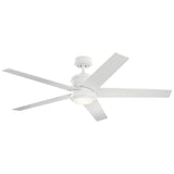 Brahm Ceiling Fan Matte White By Kichler