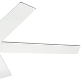 Brahm Ceiling Fan Natural Brass By Kichler - Side View