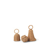 Braided Bell Baubles - Set of 3 by Ferm Living