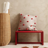 Braided Laundry Basket Tall By Ferm Living - Lifestyle View1
