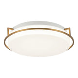 Brammerton Wall Sconce 13 Inch Aged Gold Brass