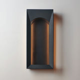 Brasilia LED Outdoor Sconce Large By ET2 With Light