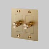 Brass without Logo 2G Dimmer-LED-Cross by Buster and Punch