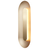 Brass Large Sassi LED Wall Sconce by Nuura