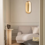 Brass Large Sassi LED Wall Sconce by Nuura