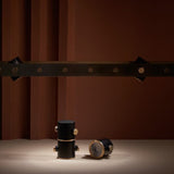 Brass Tram Linear Pendant by Seed Design Details