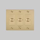 Brass with Logo 3G Dimmer-LED-Cross by Buster and Punch