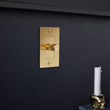 Brass without Logo 1G Dimmer-LED-Cross by Buster and Punch