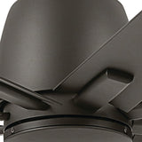 Breda 65” Outdoor Ceiling Fan Satin Natrual Bronze By Kichler - Detailed View1